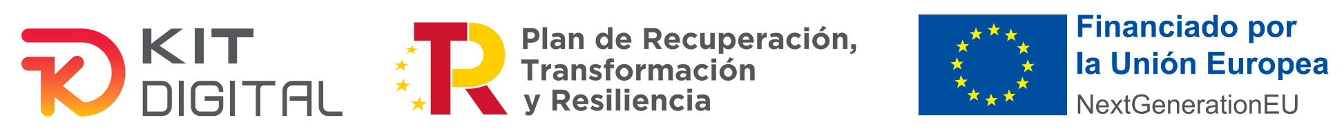 Kit Digital — Plan de Recuperación, Transformación y Resiliencia — Financiado por la Unión Europea NextGenerationEU